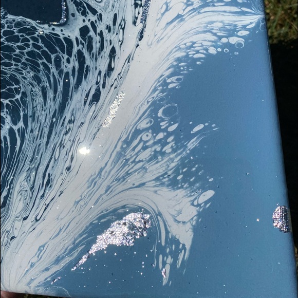 Original Resin & Acrylic Painting - Picture 2 of 8